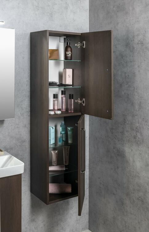 Vysoká skříňka dub L/P - SAPHO THEIA TH350-2222