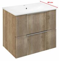 CIRASA STRIP umyvadlová skříňka 58x54x39cm, dub alabama | Více - 