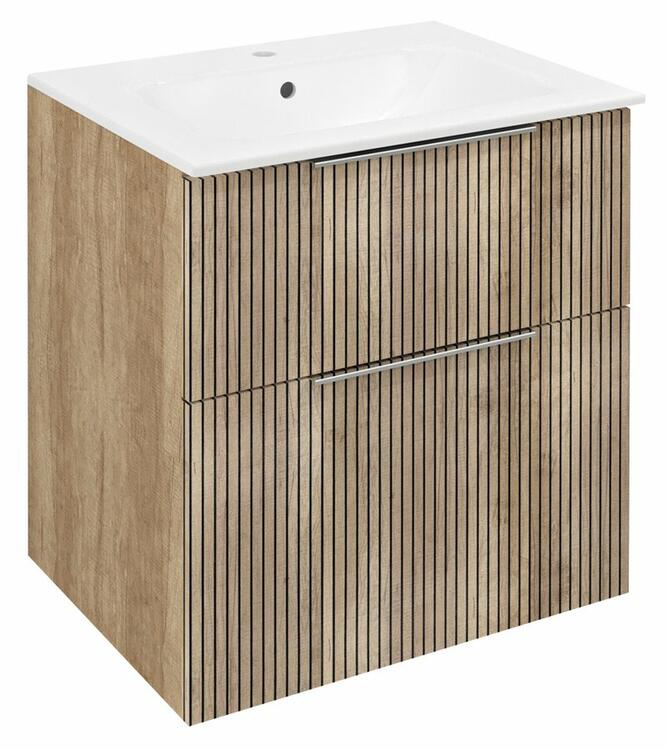 Umyvadlová skříňka 59,2×64×46 cm dub alabama – Sapho CIRASA CR601-2322