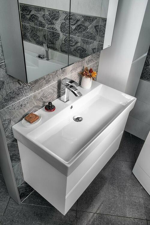 Umyvadlová skříňka 57×51,5×43 cm bílá mat – Sapho FILENA FID1260W