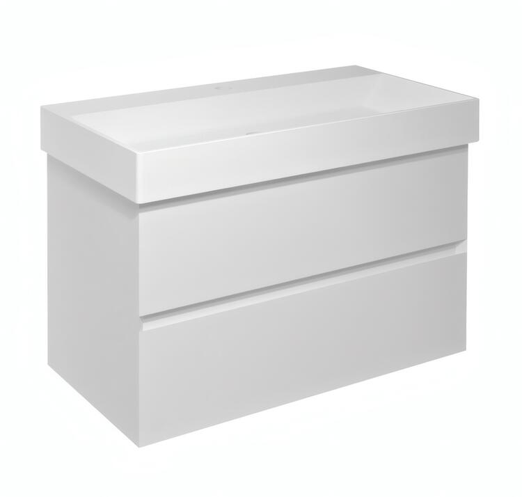 Umyvadlová skříňka 82×51,5×43 cm bílá mat – Sapho FILENA FID1285W