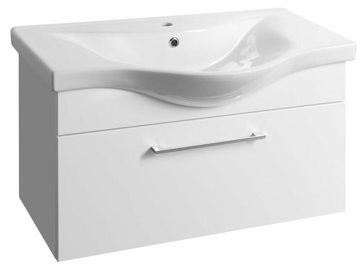 AKIRA umyvadlová skříňka 74,5x42x34cm, bílá