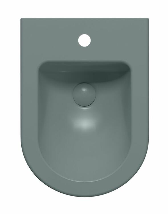 PURA bidet závěsný 36x50cm, agave mat