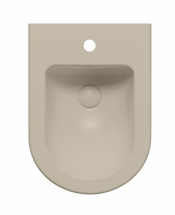PURA bidet závěsný 36x50cm, creta mat