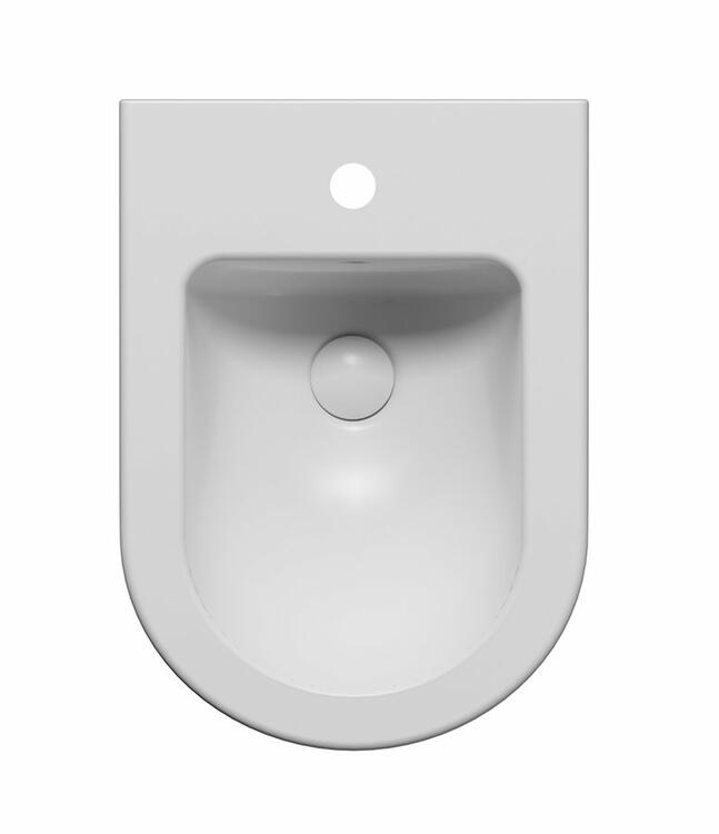 PURA bidet závěsný 36x50cm, bílá mat