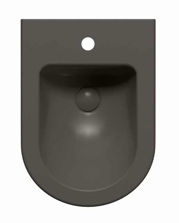 PURA bidet závěsný 36x50cm, bistro mat