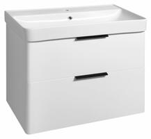 DENEB umyvadlová skříňka 77,3x55x42,4cm, bílá mat | Více - 