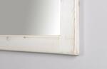 RETRO zrcadlo v dřevěném rámu 890x1150mm, starobílá