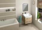 ISHAPE zrcadlo s broušenou hranou 60x80cm, zakulacené rohy, CU free