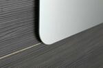 ISHAPE zrcadlo s broušenou hranou 100x50cm, zakulacené rohy, CU free
