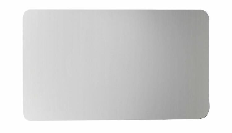 ISHAPE zrcadlo s broušenou hranou 120x60cm, zakulacené rohy, CU free