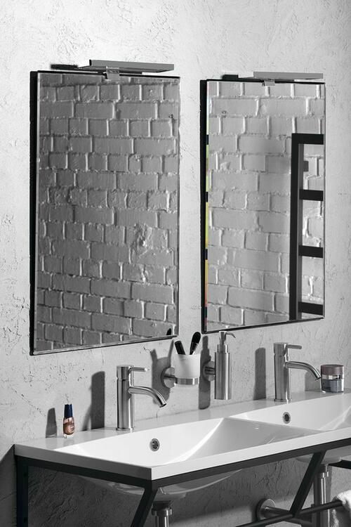 ACCORD zrcadlo s fazetou 50x70cm, CU free