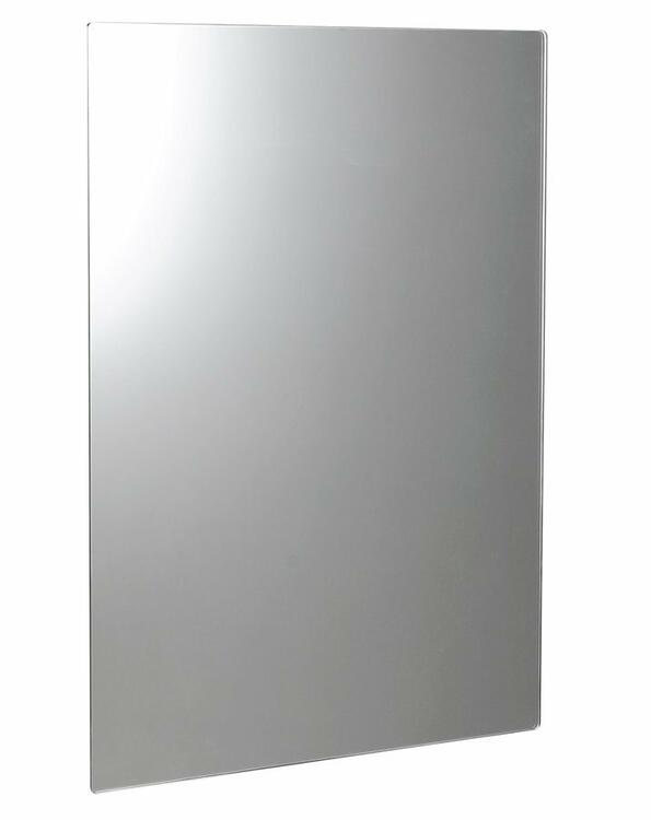 PLAIN zrcadlo s broušenou hranou 50x70cm, zakulacené rohy, CU free