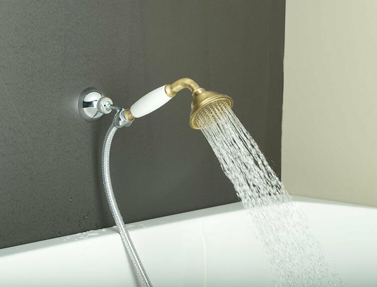 EPOCA ruční sprcha, 220mm, mosaz/bronz
