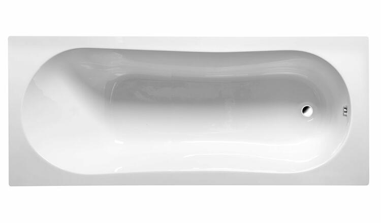 JIZERA vana 170x70x39cm, bílá