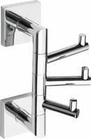 X-SQUARE trojháček otočný, chrom | Více -