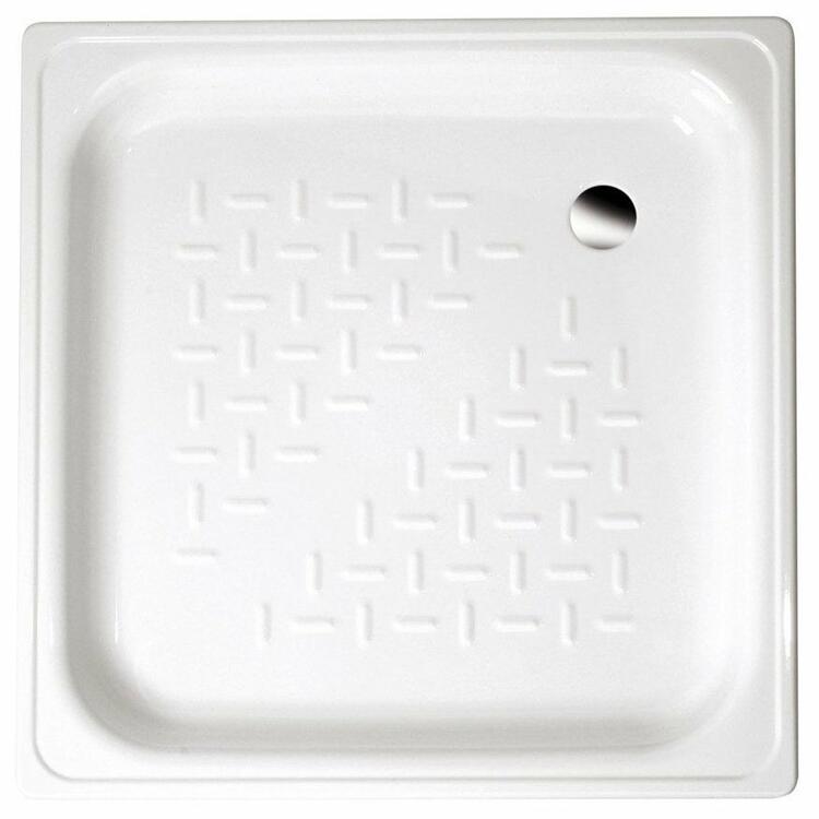 Čtvercová sprchová vanička 80 cm bílá – Smavit PD80X80