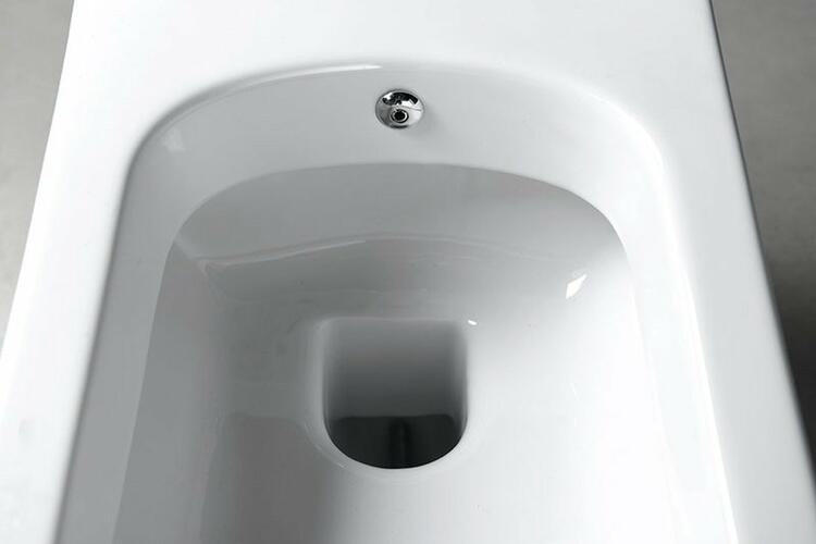 SOLUZIONE CLEANWASH závěsná WC mísa s bidet. sprškou, 35x50,5cm, bílá