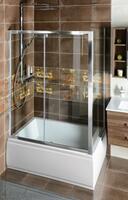 DEEP obdélníkový sprchový kout 1100x900mm L/P varianta, čiré sklo | Více - 