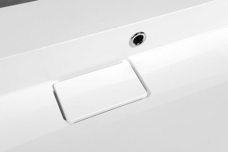 Umyvadlo 90×46 cm bílá - Sapho AMUR 55032-0