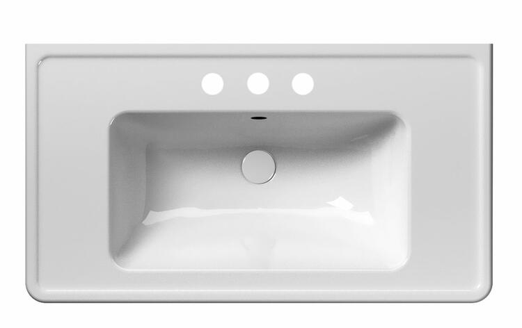 Keramické umyvadlo 90×50 cm bílá – GSI CLASSIC 8788311