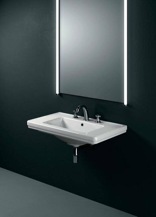 Keramické umyvadlo 90×50 cm bílá – GSI CLASSIC 8788311