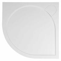 Čtvrtkruhová sprchová vanička z litého mramoru 90 cm – Gelco Arca R550 PA559 | Více -
