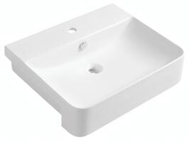 Keramické umyvadlo 59×49 cm bílá – Isvea SOTT AQUA 10SQ51058 | Více - 