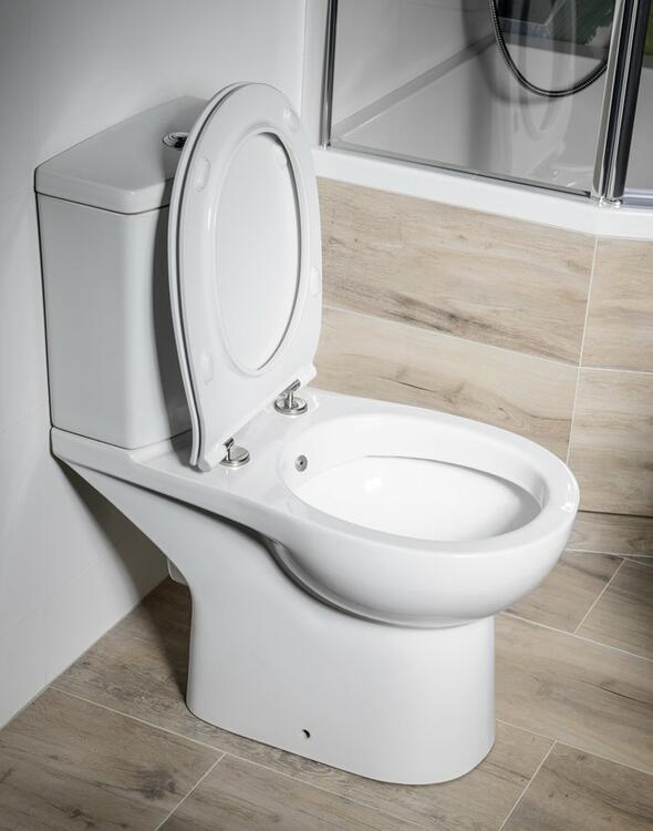 KAIRO CLEANWASH WC kombi s bidet. sprškou, zadní odpad, bílá
