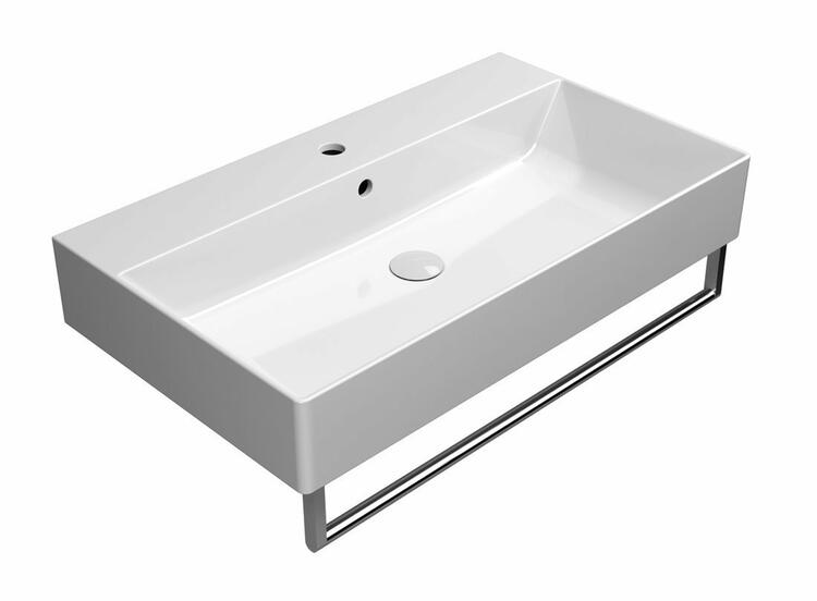 Keramické umyvadlo 80×47 cm bílá – GSI Kube X 9422111