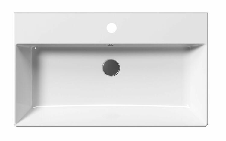 Keramické umyvadlo 80×47 cm bílá – GSI Kube X 9422111