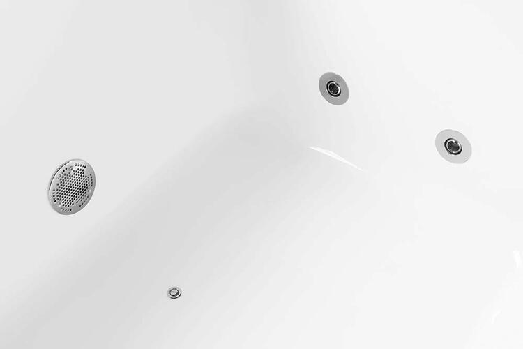 ASTRA B HYDRO-AIR hydromasážní vana, 165x75x48cm, bílá