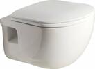 BRILLA CLEANWASH závěsná WC mísa s bidetovou sprškou, Rimless, 36,5x53cm, bílá