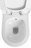 AVVA CLEANWASH závěsná WC mísa, Rimless, s bidetovou sprškou, 35,5x53cm, bílá