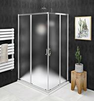 SIGMA SIMPLY obdélníkový sprchový kout 1000x800 mm, L/P varianta, rohový vstup, sklo Brick | Více - 