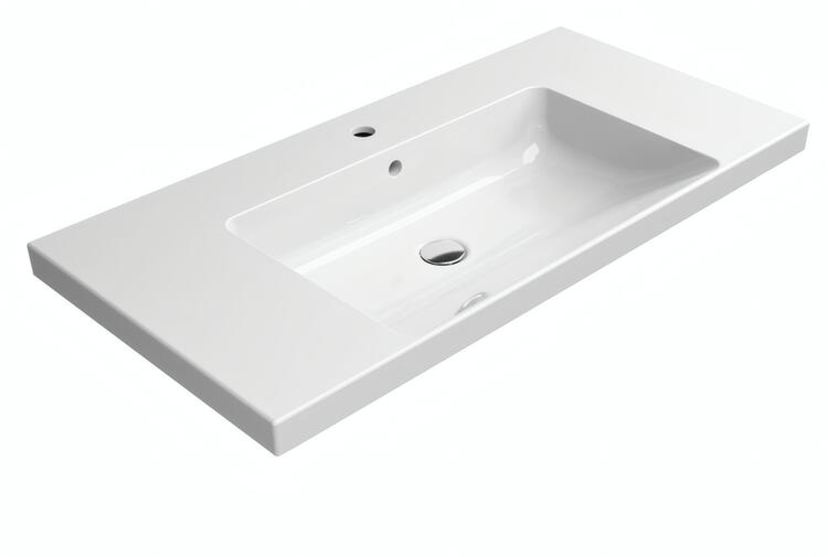 Keramické umyvadlo 100×50 cm bílá - NORM 8633111