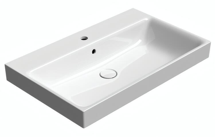 Keramické umyvadlo 80×50 cm bílá – GSI NUBES 9622111
