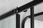 ALTIS BLACK obdélníkový sprchový kout 1000x800 mm, L/P varianta, rohový vstup, čiré sklo