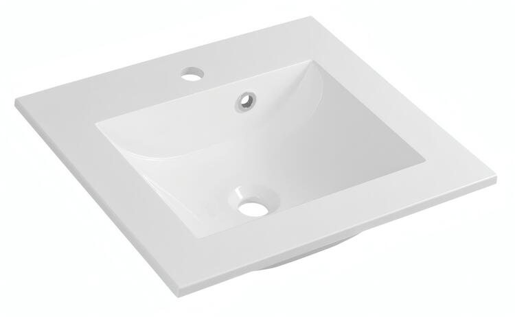 Umyvadlo 50×45 cm bílá – Sapho YUKON YU050