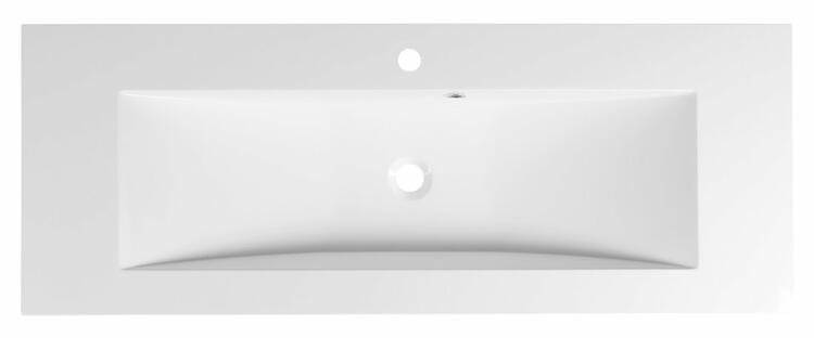 Umyvadlo 120×45 cm bílá – Sapho YUKON YU121