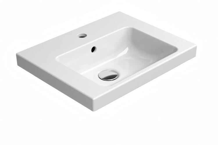 Keramické umyvadlo 50×40 cm bílá - NORM 8638111