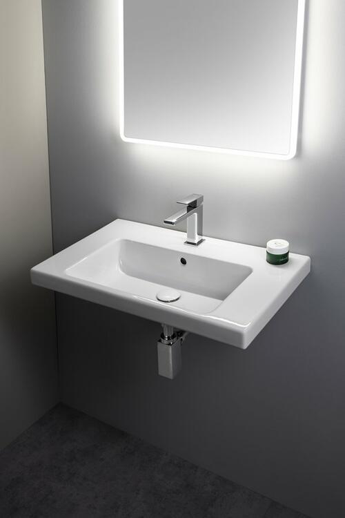 Keramické umyvadlo 70×40 cm bílá – GSI NORM 8637111