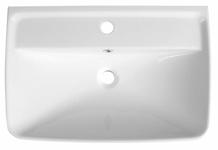 Keramické umyvadlo 60×40 cm bílá – Aqualine DURU TU0351