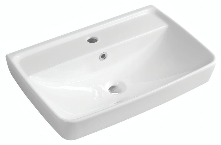 Keramické umyvadlo 60×40 cm bílá - DURU TU0351