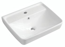 Keramické umyvadlo 50×40 cm bílá – Aqualine DURU TU0350 | Více - 