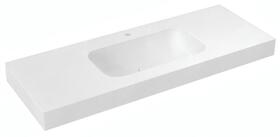 Umyvadlo 130×50 cm bílá – Sapho EMICO EM130-B1M-L | Více - 
