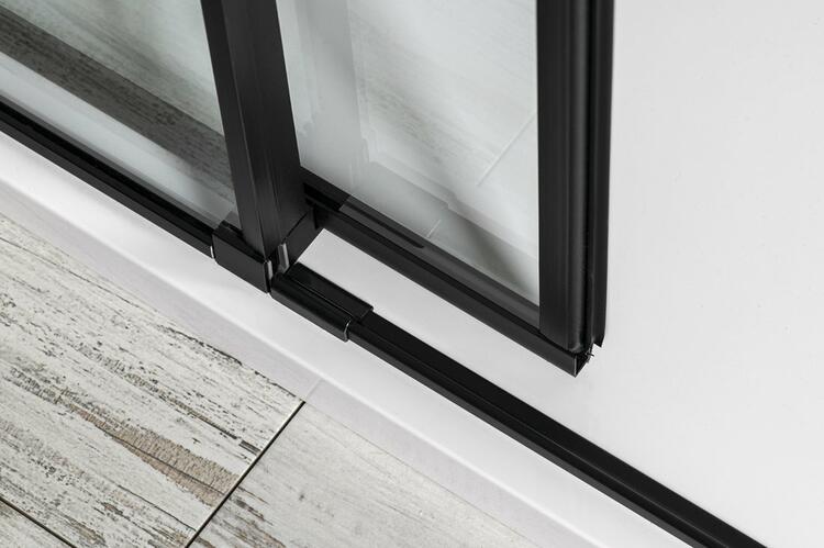 ALTIS BLACK obdélníkový sprchový kout 1300x800 mm, L/P varianta