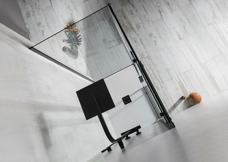 ALTIS BLACK obdélníkový sprchový kout 1500x800 mm, L/P varianta