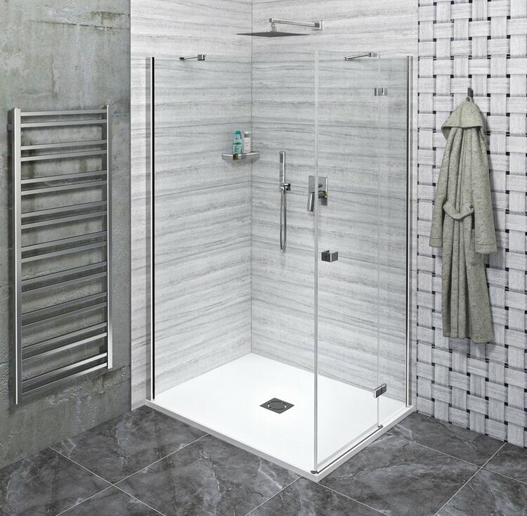 FORTIS obdélníkový sprchový kout 800x1100 mm, R varianta