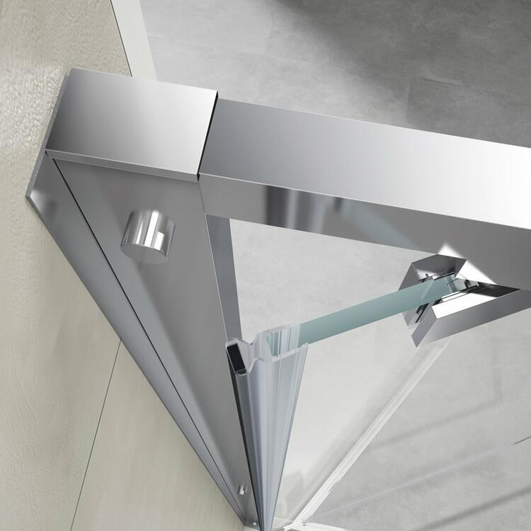 SIGMA SIMPLY obdélníkový sprchový kout pivot dveře 900x1000mm L/P varianta, čiré sklo